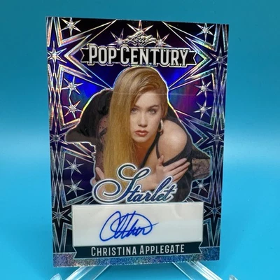 2024 Leaf Pop Century Starlet Christina Applegate Auto /8 - Image 1 of 4