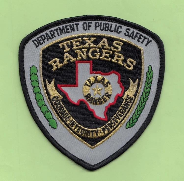A6 ANTIGUO TEXAS RANGERS MYLA POLICÍA ESTATAL PATRULLA DE CARRETERAS PARCHE POLICÍA FBI DPS SWAT Foto 1 de 1