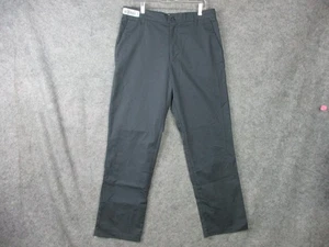 Pantalones de cintura elásticos Aramark para hombre 34x32 gris ropa de trabajo informales cómodos - Imagen 1 de 14