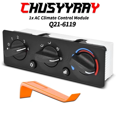 NEW A/C Climate Control Module Panel Replacement Q21-6119 For Peterbilt Truck - Image 1 of 4