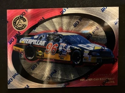 1997 Pinnacle Totally Certified Platinum Red /2999 David Green #96 -  Cat - Image 1 of 2