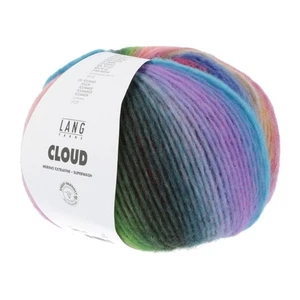 LANG YARNS CLOUD Strickgarn Wolle (0002 - blau) - Bild 1 von 4