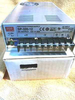  Meanwell SP-320-12  12 V  Switching Power Supply   - Image 1 of 4