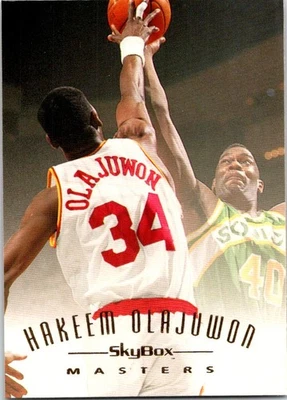 1994-95 SkyBox E-Motion #116 Hakeem Olajuwon - Image 1 of 2