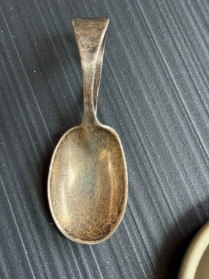 Antique Birks Sterling Silver Baby Spoon – Loop Handle – Colonial Style – Canada - image 1 of 4