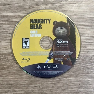 Naughty Bear -- Gold Edition (Sony PlayStation 3, 2011) - Disc Only - Picture 1 of 2