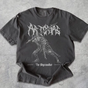 Camisa Artorias The Abysswalker, Camiseta Dark Souls, Camisa Retro Caballero Lobo - Imagen 1 de 3