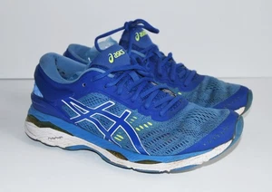 Asics Gel-Kayano 24 Laufschuhe Damen UK 8,5 Turnschuhe T799N blau weiß Fitnessstudio - Bild 1 von 7