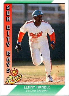 1991 Pacific Senior League Len Randle #116 Sun City Rays Baseball Card - Image 1 of 2