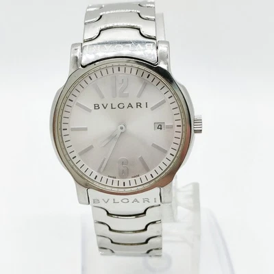 NO TARIFF Bvlgari Watch  ST35S 34mm Women's Silver 4109664 - Image 1 of 4
