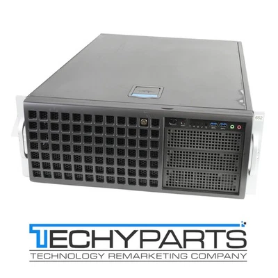 Supermicro SYS-7049GP-TRT X11DPG-QT 2x Xeon Gold 6140 2.3GHz 96GB 4U GPU Server - Image 1 of 4