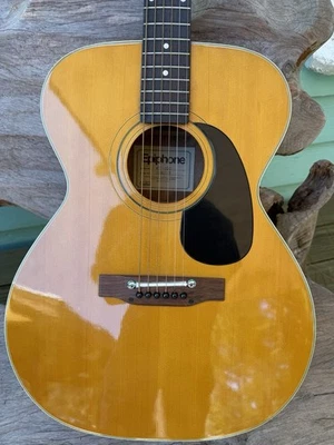 Ephiphone FT-120 acoustic vintage guitar, Excellent Condition. Made In Japan - Image 1 of 4
