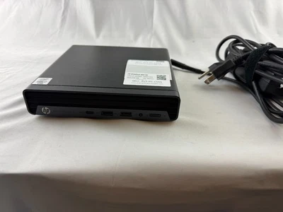 HP Elitedesk 800 G6 Desktop Mini PC w/ Intel i7-10700T 16GB 256GB NVME - Image 1 of 2
