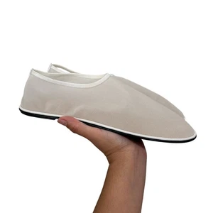 THE ROW weiße Mesh transparente Socken Nylon Flats Gr. 41 US 11 - Bild 1 von 11