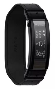 SONY wena Smart Watch3 WNW-C21A/B Black Premium IOS Android Bluetooth - Picture 1 of 1