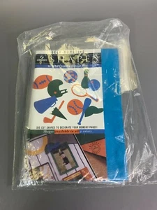 LOT of 6 Canson SHAPES Self Adhesive 36 Sport Shapes - Picture 1 of 5