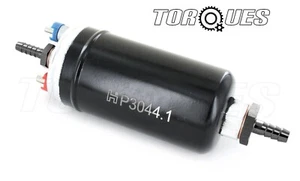 Sytec Hi OTP044 Fuel Pump With Barbed Black Adapters 8mm Outlet / 10mm Inlet - Picture 1 of 4