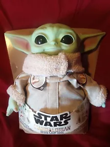 Star Wars The Mandalorian Grogu 11" Squeeze & blink NEW Last one Disney mattel - Picture 1 of 9