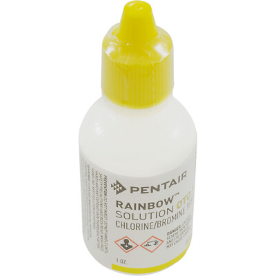 Test Solution, Pentair OTO, 1 oz. Chlorine, B...