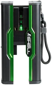 SHINWA 70827 COMPACT LINE LASER "LASER LOBO SHELL GREEN" New - Picture 1 of 8