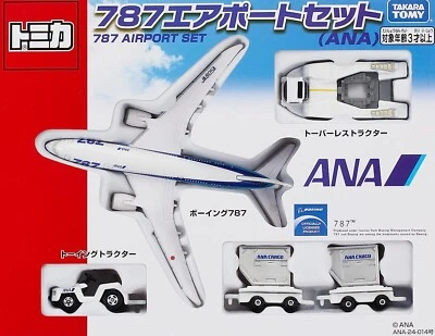 Takara Tomy Tomica Boeing 787 Aeropuerto Set ANA Foto 1 de 3