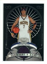 2007-08 Bowman Sterling Refractor Black #JO Jermaine O'Neal Pacers /99