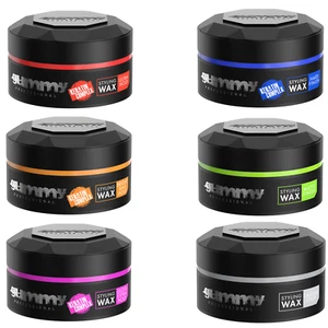 Fonex Gummy Hair Styling Wax For Extreme Hold Look for Barbers Salons, Bundle - Picture 1 of 62