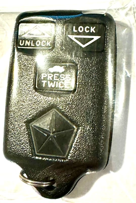 NOVO OEM Mopar entrada sem chave controle remoto carro Fob 04759136AB Concorde LHS Intrepid 1997 - Imagem 1 de 4