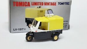 1:64 Tomica Limited Vintage Tomytec LV-197 Daihatsu Midget Police car E