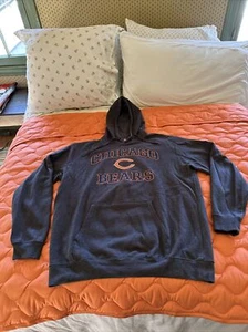 Chicago Bears NFL Team Apparel Hoodie LARGE - Picture 1 of 2
