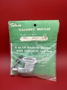 NOS Tatone EM-4 Muffler “Calumet” For Planes,Boats RC Made In USA - Picture 1 of 6
