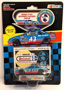 1992 Racing Champions 1:64 NASCAR Bristol Raceway Richard Petty STP #43 - Picture 1 of 2