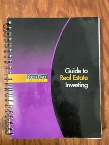 Guide to Real Estate Investing ~ Rich Dad Education Spiral-bound work book. - Picture 1 of 6