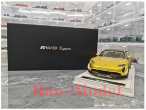 VIP 1:18 Porsche 911 RWB Taycan Limited Resin Diecast Model Car Toys Ornaments - Picture 1 of 17