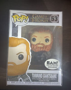 Funko Pop! Game of Thrones #53 Tormund Giantsbane BAM! Exclusive W/Protector