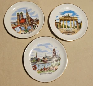 3,5" Sammelteller - Germany - 3 Teller - Vintage - Bild 1 von 5