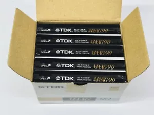 TDK MA-XG 90 IEC Ⅳ Type Ⅳ METAL POSITION Set of 5 Unused - Picture 1 of 10