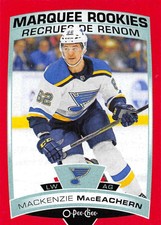 2019-20 O-Pee-Chee Red Blank Backs NHL Hockey Parallels Pick From List 401-600