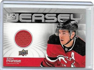 JERSEY ZACH PARISE 2010-11 MAZO SUPERIOR UD EDICIÓN JUEGO JUEGO CAMISETA USADA - Imagen 1 de 1