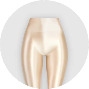 Women's Satin Glossy Oil Leggings Seamless Wide Waist Jogging Fitness Yoga Pants - Picture 1 of 31