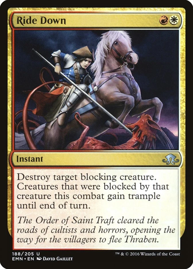 Ride Down (188) Eldritch Moon EMN MTG Magic - Image 1 of 1