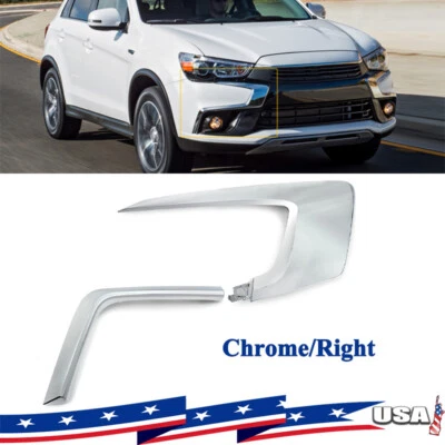 Right Front Bumper Molding Trim For Mitsubishi Outlander Sport RVR SEL 2016-2019 Foto 1 de 4