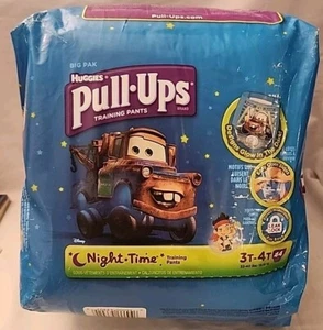 1 BAG Of 44 RARE Huggies Pull Ups TRAINING GLOW IN THE DARK 3T-4T LEAKLOCKš„ - Picture 1 of 5