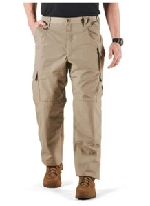 5.11 Tactical Series Pants TACLITE PRO 36x32 RIPSTOP Stone 74273 Utility POCKETS - Picture 1 of 9