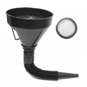 Thickened Funnel with Filter Large Oil Funnel for Car Motorcycle Oil Refueling - Picture 1 of 8
