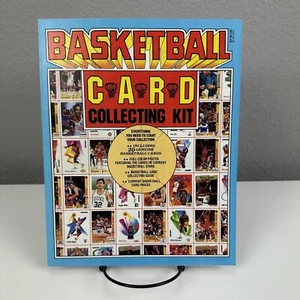 NBA 1992 Basketball Card Collecting Kit KidsBooks POSTER VTG Jordan Bulls Suns - Picture 1 of 4