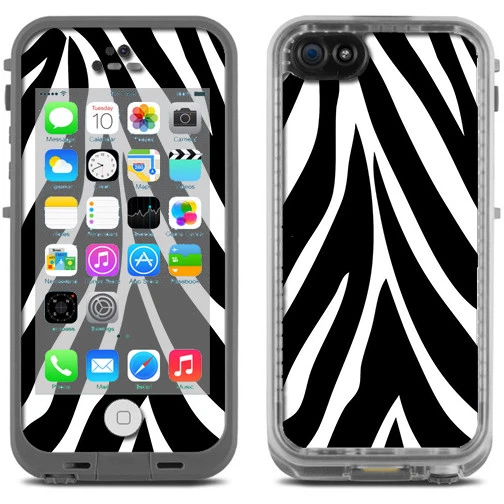 Calcomanía de vinil para funda Lifeproof iPhone 5C Free / animal cebra Foto 1 de 1