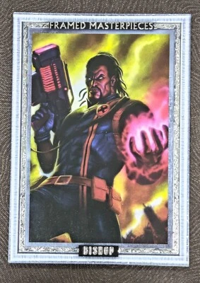 2024 Marvel Masterpieces Nahuel Grego #4 Silver Framed 03/10 Bishop - Image 1 of 2