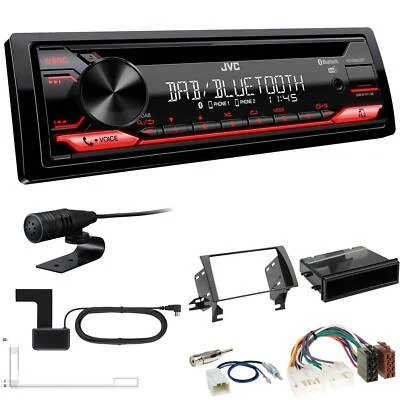 JVC KD-DB622BT DAB inkl Antenne Bluetooth Einbauset für Toyota Camry 2001-2006 - Bild 1 von 4