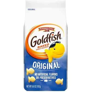 Galletas Goldfish Originales, Galletas para Aperitivos, Bolsa de 6,6 OZ - Imagen 1 de 1
